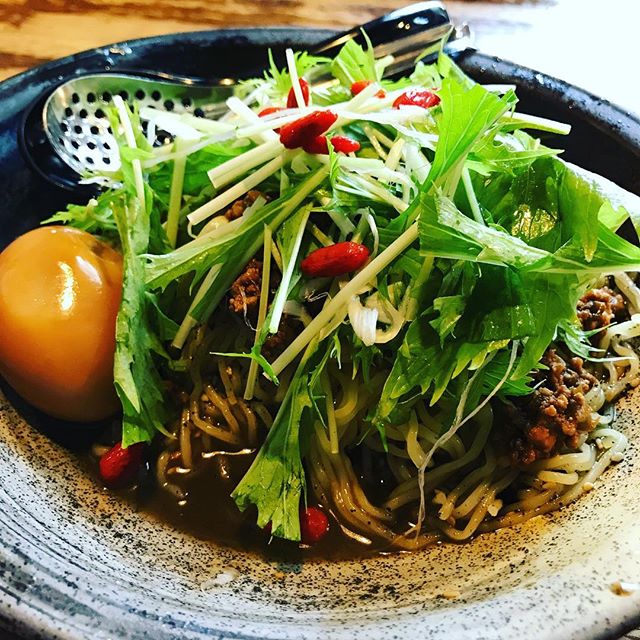 冷やし黒ごまタンタン麺  ご馳走様でした (Instagram)